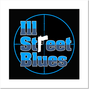 Ill Street Blues (Blue) Posters and Art